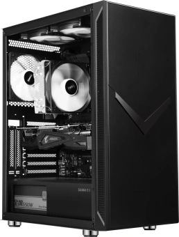 Корпус Accord 3501 черный без БП ATX 8x120mm 5x140mm 2x200mm 2xUSB2.0 1xUSB3.0 audio bott PSU - купить недорого с доставкой в интернет-магазине