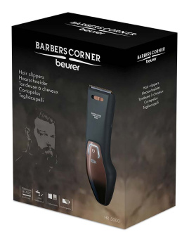 Машинка для стрижки Beurer HR5000 черный (насадок в компл:2шт) - купить недорого с доставкой в интернет-магазине