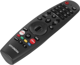 Телевизор LED Hyundai 65" H-LED65BU7100 WebOS Frameless Metal серый/серый 4K Ultra HD 60Hz MEMC DVB-T DVB-T2 DVB-C DVB-S DVB-S2 USB WiFi Smart TV - купить недорого с доставкой в интернет-магазине