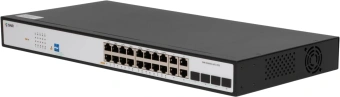 Коммутатор SNR SNR-S2300G-16TC-POE (L2) 16x1Гбит/с 4xКомбо(1000BASE-T/SFP) 16PoE 270W управляемый - купить недорого с доставкой в интернет-магазине