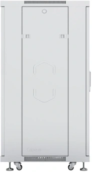 Шкаф коммутационный Cabeus (SH-05C-18U60/60) напольный 18U 600x600мм пер.дв.стекл металл 800кг серый 500мм 50.2кг 220град. 988мм IP20 сталь - купить недорого с доставкой в интернет-магазине