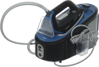 Парогенератор Braun IS5145.BK 2400Вт черный/синий - купить недорого с доставкой в интернет-магазине