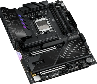 Материнская плата Asus ROG CROSSHAIR X870E APEX SocketAM5 AMD X870E 2xDDR5 ATX AC`97 8ch(7.1) 5Gigabit RAID - купить недорого с доставкой в интернет-магазине