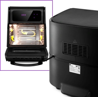 Аэрогриль Kitfort КТ-2236 1800Вт черный - купить недорого с доставкой в интернет-магазине