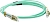 Патч-корд Lanmaster LAN-2LC-2LC/OM3-1.0 2x50/125 OM3 LC дуплекс-LC дуплекс 1м LSZH голубой