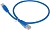 Патч-корд Buro UTP 4 пары cat.5E CCA molded 0.5м голубой RJ-45 (m)-RJ-45 (m) (UTP-5E-0,5M-BL)