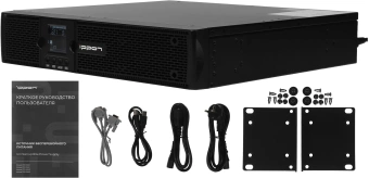 Источник бесперебойного питания Ippon Innova RTB 1000 900Вт 1000ВА черный - купить недорого с доставкой в интернет-магазине