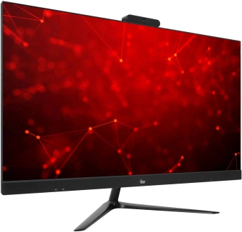 Моноблок IRU Агат 313 23.8" Full HD i3 10100 (3.6) 8Gb SSD256Gb UHDG 630 FreeDOS GbitEth WiFi BT 120W клавиатура мышь Cam черный 1920x1080 - купить недорого с доставкой в интернет-магазине
