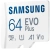Флеш карта microSDXC 64GB Samsung MB-MC64SA EVO Plus + adapter - купить недорого с доставкой в интернет-магазине