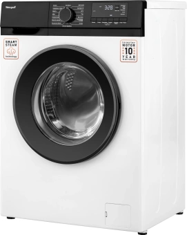 Стиральная машина Weissgauff WM 45127 DC Inverter Steam класс: A+++ загр.фронтальная макс.:7кг белый инвертор - купить недорого с доставкой в интернет-магазине