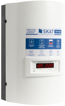 Стабилизатор напряжения Бастион Skat STP 10000 исп.Н 10000ВА белый - купить недорого с доставкой в интернет-магазине