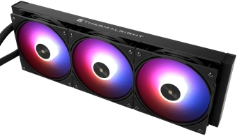 Система водяного охлаждения Thermalright Frozen Warframe Pro 360 ARGB Soc-AM5/AM4/1200/1700/1851 черный 4-pin 29.8dB Al LCD Ret (F-WFRAME-PRO-360-BL-ARGB) - купить недорого с доставкой в интернет-магазине