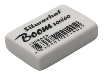 Ластик Silwerhof Boom 300/60 181147 31х21х8мм каучук термопластичный белый - купить недорого с доставкой в интернет-магазине