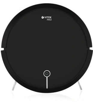 Пылесос-робот Vitek VT-1802 черный - купить недорого с доставкой в интернет-магазине
