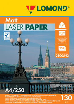 Бумага Lomond Ultra DS Matt CLC 0300542 A4/130г/м2/250л./белый матовое/матовое для лазерной печати - купить недорого с доставкой в интернет-магазине