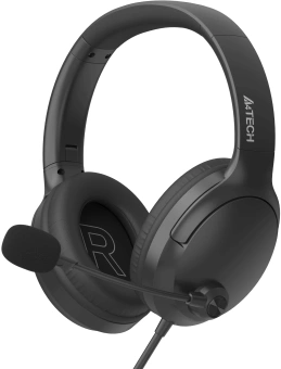 Наушники с микрофоном A4Tech Fstyler FH280U черный 2м мониторные USB оголовье (FH280U) - цена, купить или заказать с доставкой в интернет-магазине Наушники с микрофоном A4Tech Fstyler FH280U черный 2м мониторные USB оголовье (FH280U) - купить недорого с доставкой в интернет-магазине