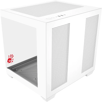 Корпус Bloody CC-121 белый без БП mATX 7x120mm 1xUSB2.0 1xUSB3.0 audio - купить недорого с доставкой в интернет-магазине