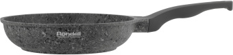 Сковорода Rondell Granit Carrara RDA-1843 круглая 20см покрытие: Quantum2 ручка несъемная (без крышки) серый - купить недорого с доставкой в интернет-магазине
