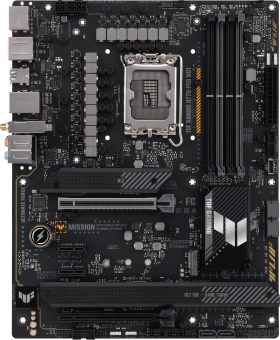 Материнская плата Asus TUF GAMING H770-PRO WIFI Soc-1700 Intel H770 4xDDR5 ATX AC`97 8ch(7.1) 2.5Gg RAID+HDMI+DP - купить недорого с доставкой в интернет-магазине