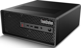ПК Lenovo ThinkStation P3 Ultra SFF i7 13700K (3.4) 32Gb SSD1Tb UHDG 770 Windows 11 Professional 64 2.5xGbitEth+1xGbitEth 300W мышь клавиатура черный (30HBS64A00) - купить недорого с доставкой в интернет-магазине