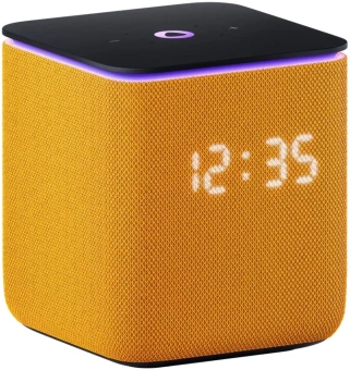 Умная колонка Yandex Станция Миди Алиса оранжевый 24W 1.0 BT/Wi-Fi 10м (YNDX-00054ORG) - купить недорого с доставкой в интернет-магазине