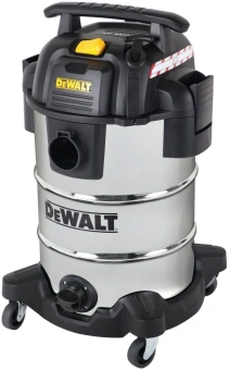 Строительный пылесос DeWalt DXV30SPTA 1050Вт (уборка: сухая/сбор воды/выдув) серый - купить недорого с доставкой в интернет-магазине