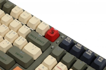 Клавиатура A4Tech Bloody S98 Aviator механическая зеленый USB for gamer LED (S98 AVIATOR) - купить недорого с доставкой в интернет-магазине