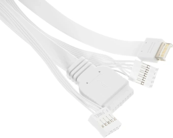 Корпус Deepcool CH160 белый без БП miniITX 7x120mm 1xUSB3.0 audio bott PSU - купить недорого с доставкой в интернет-магазине