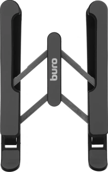 Подставка для ноутбука Buro BU-LS100 260x20x60мм 220г пластик ABS черный - купить недорого с доставкой в интернет-магазине