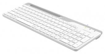 Клавиатура A4Tech Fstyler FK25 белый/серый USB slim - цена, купить или заказать с доставкой в интернет-магазине Клавиатура A4Tech Fstyler FK25 белый/серый USB slim - купить недорого с доставкой в интернет-магазине