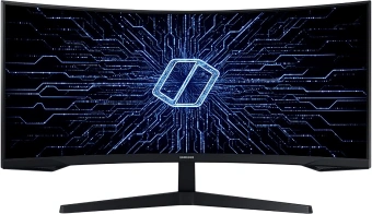 Монитор Samsung 34" Odyssey G5 C34G55TWWI черный VA LED 1ms 21:9 HDMI матовая 250cd 178гр/178гр 3440x1440 165Hz DP UW 5.6кг - купить недорого с доставкой в интернет-магазине