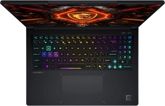 Ноутбук MSI Crosshair 16 Max HX E2WGXK-035XRU Core Ultra 9 275HX 16Gb SSD1Tb NVIDIA GeForce RTX 5070 12Gb 16" OLED QHD+ (2560x1600) FreeDOS black WiFi BT Cam (9S7-265232-035) - купить недорого с доставкой в интернет-магазине