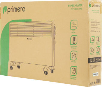 Конвектор Primera PHP-2000-MWB 2000Вт белый - купить недорого с доставкой в интернет-магазине