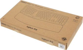 Клавиатура Logitech K860 черный USB беспроводная BT/Radio Multimedia Ergo (подставка для запястий) (920-010359) - купить недорого с доставкой в интернет-магазине