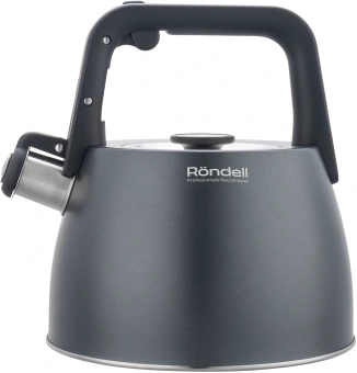 Чайник металлический Rondell Filigran RDS-1950 2.7л. серый - купить недорого с доставкой в интернет-магазине