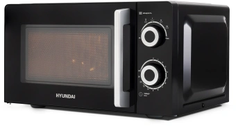 Микроволновая Печь Hyundai HYM-M2054 20л. 700Вт черный/серебристый - купить недорого с доставкой в интернет-магазине