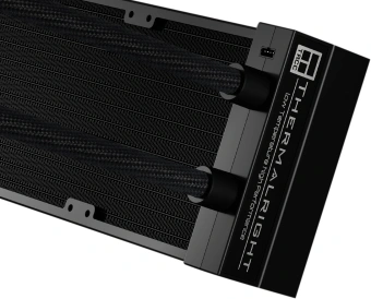 Система водяного охлаждения Thermalright Stream Vision 360 Soc-AM5/AM4/1200/1700/1851 черный 4-pin 28.1dB Al LCD Ret (S-VISION-360-BL) - купить недорого с доставкой в интернет-магазине