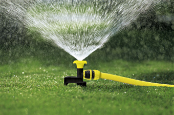 Дождеватель Karcher CS 9 круговой желтый черный (2.645-024.0) - купить недорого с доставкой в интернет-магазине