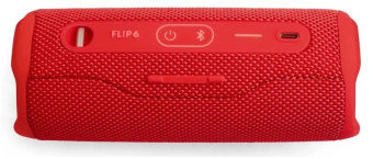 Колонка порт. JBL Flip 6 красный 30W 1.0 BT 10м 4800mAh (JBLFLIP6RED) - купить недорого с доставкой в интернет-магазине