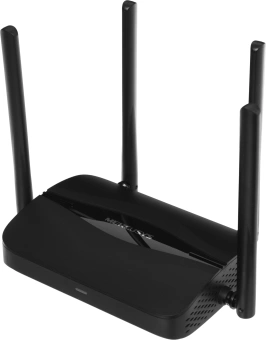 Роутер беспроводной Mercusys MR25BE BE3600 10/100/1000BASE-TX черный - купить недорого с доставкой в интернет-магазине