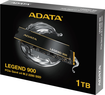 Накопитель SSD A-Data PCIe 4.0 x4 1TB SLEG-900-1TCS Legend 900 M.2 2280 - купить недорого с доставкой в интернет-магазине