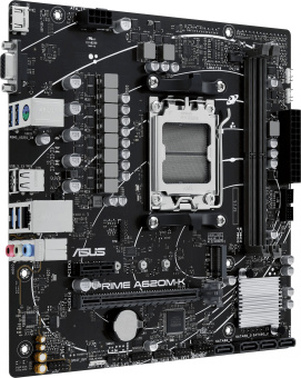 Материнская плата Asus PRIME A620M-K SocketAM5 AMD A620 2xDDR5 mATX AC`97 8ch(7.1) GbLAN RAID+VGA+HDMI - купить недорого с доставкой в интернет-магазине