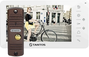 Комплект домофона Tantos Amelie kit белый - купить недорого с доставкой в интернет-магазине