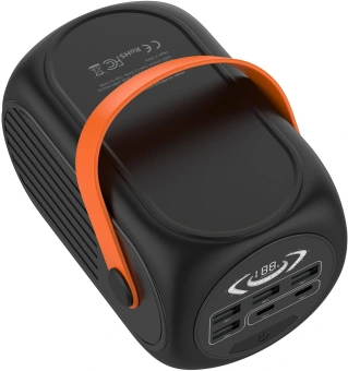 Мобильный аккумулятор Cactus CS-PBFSUD-60000 60000mAh 80W 4.5A черный - купить недорого с доставкой в интернет-магазине