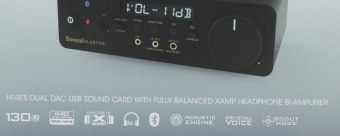 Звуковая карта Creative USB Sound Blaster X5 (Cirrus Logic CS43198) 5.1 Ret - купить недорого с доставкой в интернет-магазине
