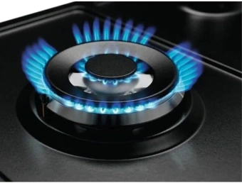 Газовая варочная поверхность Electrolux EGS6436K черный - купить недорого с доставкой в интернет-магазине
