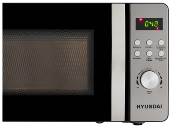 Микроволновая Печь Hyundai HYM-D2074 20л. 700Вт черный/серебристый - купить недорого с доставкой в интернет-магазине