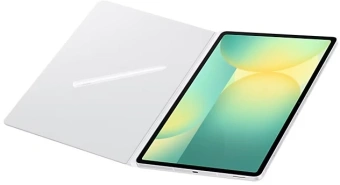 Чехол Samsung для Samsung Galaxy Tab S10 FE+ Smart Book Cover поликарбонат/полиуретан белый (EF-BX620PWEGRU) - цена, купить или заказать с доставкой в интернет-магазине Чехол Samsung для Samsung Galaxy Tab S10 FE+ Smart Book Cover поликарбонат/полиуретан белый (EF-BX620PWEGRU) - купить недорого с доставкой в интернет-магазине