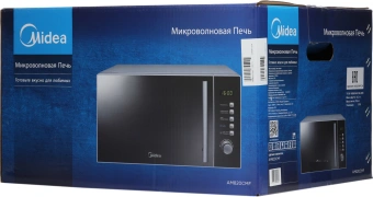 Микроволновая Печь Midea AM820CMF 20л. 800Вт серебристый - купить недорого с доставкой в интернет-магазине