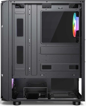 Корпус Accord 3338 черный без БП ATX 6x120mm 1xUSB2.0 1xUSB3.0 audio bott PSU - купить недорого с доставкой в интернет-магазине